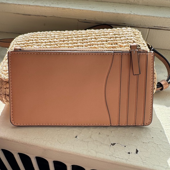 Tory Burch Tan Textured Crossbody Bag - Picture 7 of 9